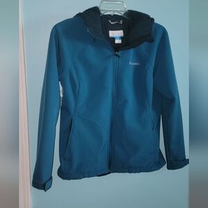Colombia Hooded Blue Jacket